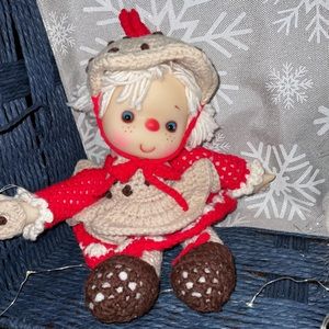 BOGO Sweet “Chocolate Chip” Hand Crocheted Doll